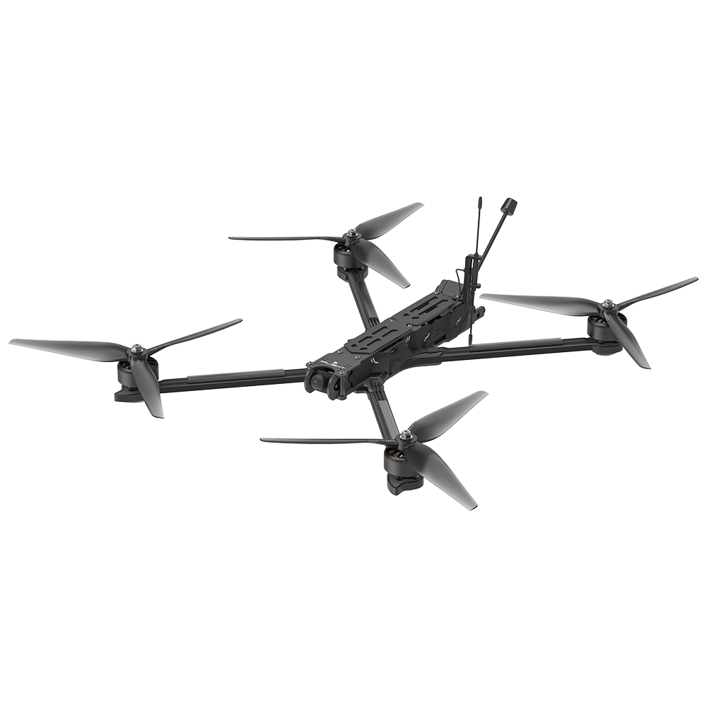 10 inch FPV UAV platform cutout for compact project evaluation